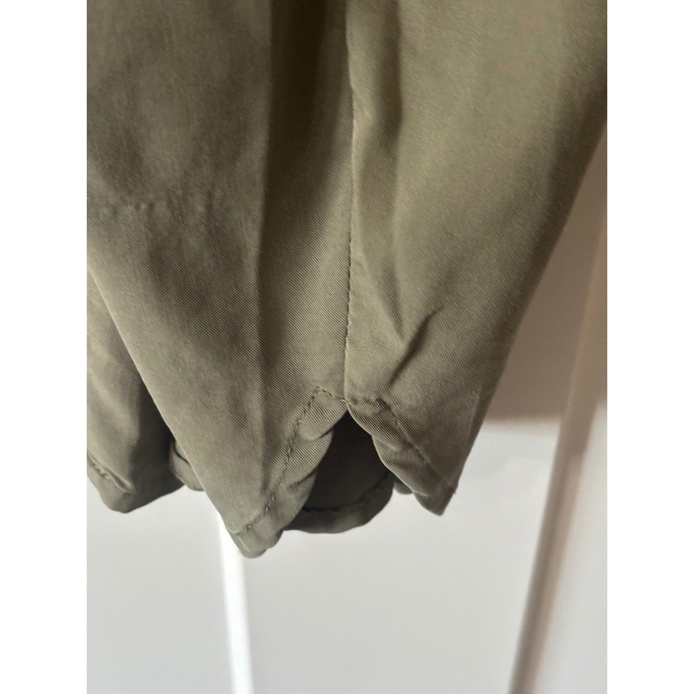 Marine Layer Allison Pant Olive Green Tencel Modal Elastic Waist Tulip Hem 13639 - Picture 6 of 9